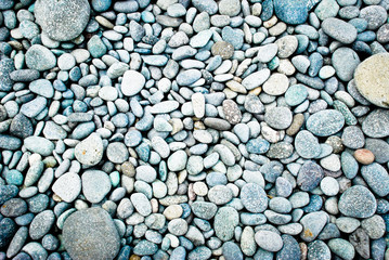 A pebbles or stones or rocks textured background