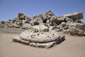 Templo en Sicilia, Italia