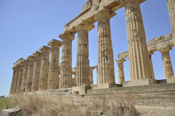 Templo en Sicilia, Italia