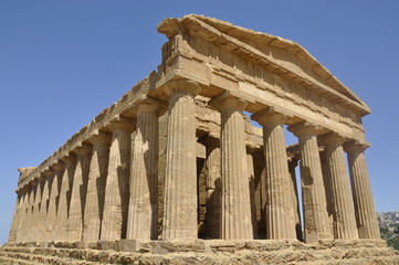 Obraz premium Templo en Sicilia, Italia