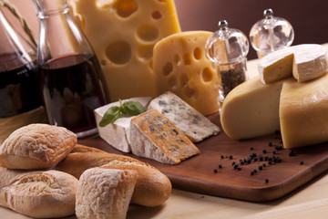 Cheese and wine composition