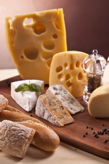 Cheese and wine composition
