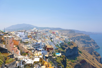Fototapeta na wymiar Grecja Santorini