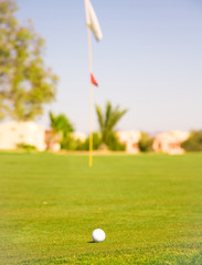Obraz premium Course Beauty Golf