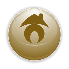 Boule, bouton, sphère, reflet, transparent, picto, logo, icône