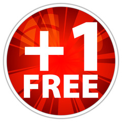 Plus 1 free label
