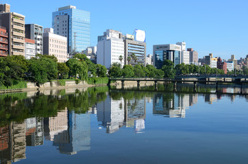 Fototapeta na wymiar Hiroshima Miasta