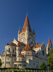 Obraz premium Franz von Assisi Kirche in Vienna