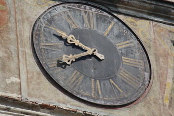 Obraz premium orologio della torre, Sighisoara