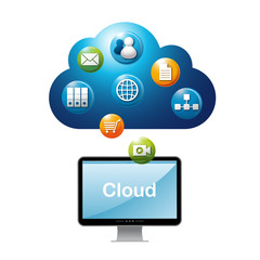 cloud computing, logo cloud, cloud