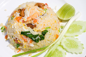 Seafood fried rice
