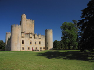 Château de Roquetaillade ; Gironde ; Landes ; Aquitaine