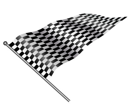 Checkered flag