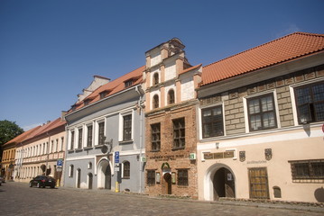Fototapeta na wymiar Scena na Starówce, Kaunas, Litwa