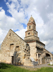 Fototapeta na wymiar Densus Stone Church - Romania