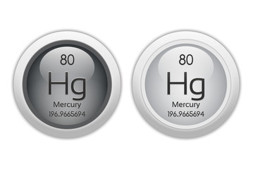 Mercury - two glossy web buttons