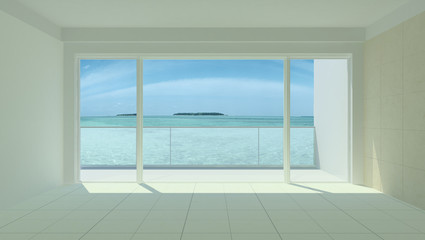 Obraz na płótnie Canvas Interno vuoto con finestra
