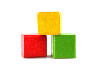 Wooden building blocks