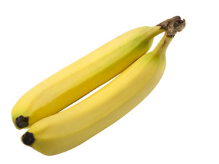 Banany. Izolowane na białym tle © danako