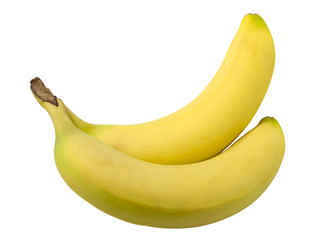 Banany. Izolowane na białym tle © danako
