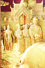 Temple window, Thailand.