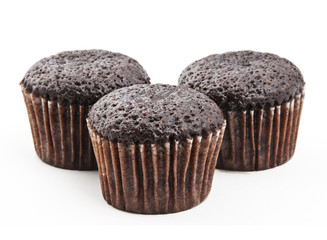 3 pieces of tiny brownies