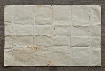 old paper sheet
