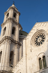Fototapeta premium Bitetto (Bari, Puglia, Italy) - Old cathedral in Romanesque styl