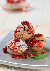 Walnut shaped cookies