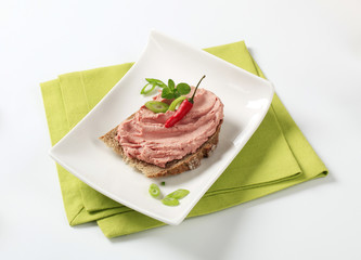 Bread and pate