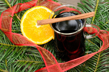 Glas Glühwein