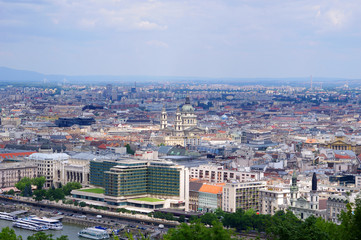 Naklejka premium Budapest panorama
