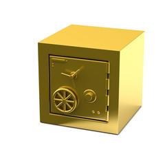 Gold bank safe