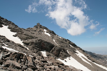 Un pico de Sierra Nevada