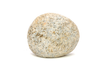 Stone (Granite) Isolated on White Background