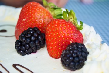 cake with fruit