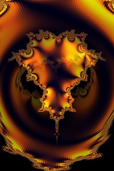 miroir magique abstrait