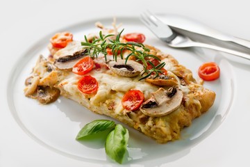 Tasty healthy fish fillet