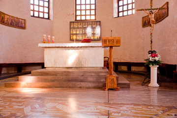 Interno della Basilica di Sant'Eufemia, Grado