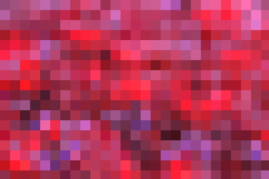 pink mosaic pixels