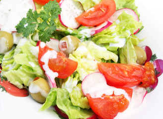 Frischer Salat