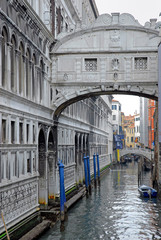 Italië, Venezia de Brug der Zuchten