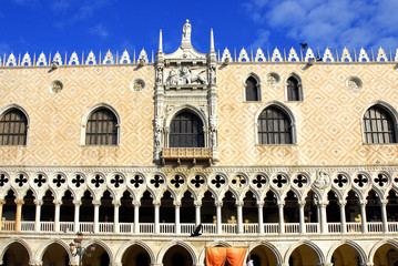 Italy, Venice Doge Palace detail