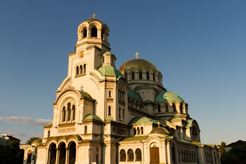 Fototapeta na wymiar Aleksandar Nevski Cathedral