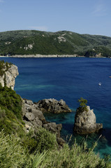 Obraz premium Corfù (Krkyra) - Paleokastritsa