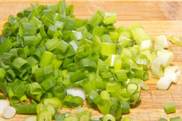 green onion for salad