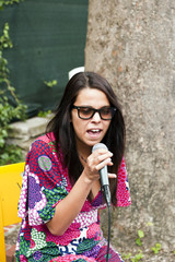 Obraz premium singer
