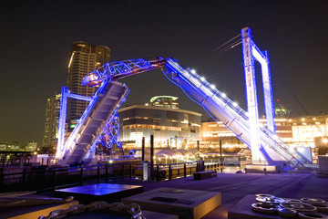 豊洲アーバンゲートブリッジ夜景