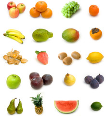 Large page of fruits