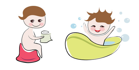 wc and bathroom funny concepts